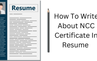 How-To-Write-About-NCC-Certificate-In-Resume
