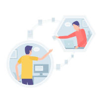On boarding Process vector